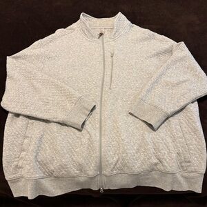 Goodfellow & Co Heather Gray Zip-Up Hoodie